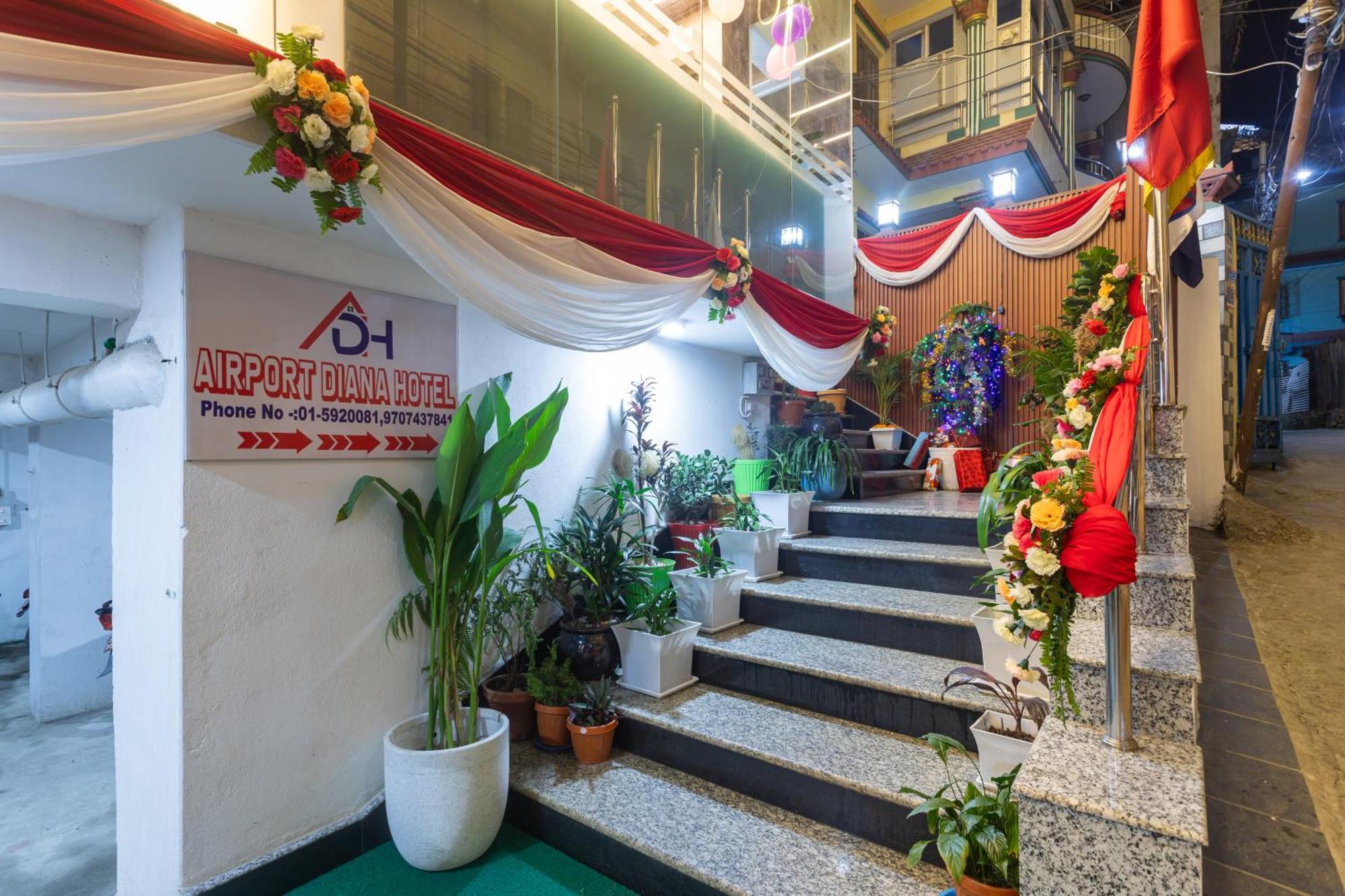 Airport Diana Hotel Kathmandu Exterior photo