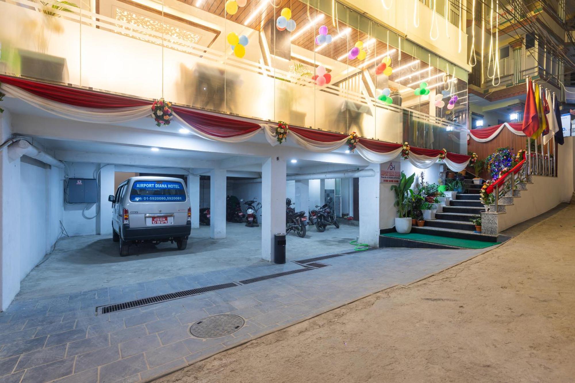 Airport Diana Hotel Kathmandu Exterior photo